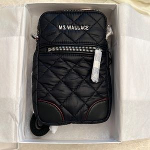 MZ Wallace Black Micro Cosby Crossbody NWT